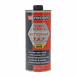 FACOM FORMULE PRO - NETTOYANT FAP 1 litre CARBURANT DIESEL - Tres haut pouvoir Nettoyant, nettoie efficacement et sans démont ...