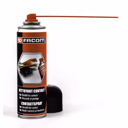 Facom Nettoyant contact, 250 ml, Voiture, Spray, Allumage, Noir, Rouge, 250 ml, Pulvérisateur