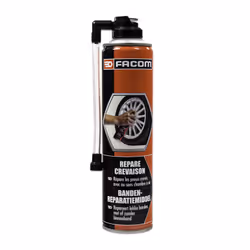 Facom Répare-crevaison, 400 ml, Voiture, Rustine de réparation de pneumatique, 400 ml, 1 pièce(s), 58 mm, 73 mm