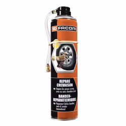 Facom Répare-crevaison, 600 ml, Voiture, Bombe anti-crevaison de pneumatique, 600 ml, 1 pièce(s), 80 mm, 66 mm