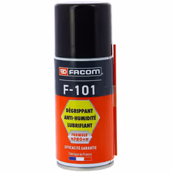 F-101 150ml degrippant anti-humidite lubrifiant FACOM SUPER DEGRIPPANT LUBRIFIANT ANTI-HUMIDITE MULTIFONCTIONS PRO+ 150 ML FO ...