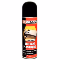 Brillant plastiques - 300 ml - Vanille Brillant plastiques - Rend l'aspect du neuf aux plastiques, vinyles et caoutchoucs - R ...