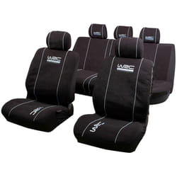 WRC Set complet de housses noires