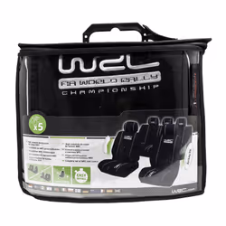 WRC Set complet de housses noires - Vue supplémentaire 4