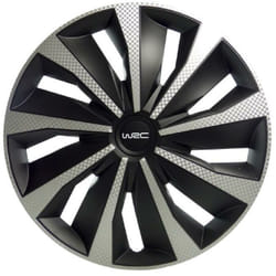 WRC - Boite 4 enjoliveurs 15 Carbon style