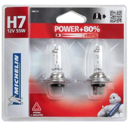 Michelin - Power +80 2 H7 12V 55W