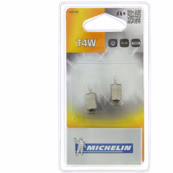 2 ampoules temoins T4W 2 témoins T4W 12V BA9s - 4W S'utilise à l'avant : veilleuses (à l'intérieur des phares) - feux d'aile  ...