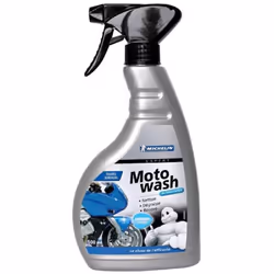 Moto wash Nettoyant total - 500 ml Nettoyant universel en spray - Le Moto Wash MICHELIN a été formulé pour vous garantir un r ...
