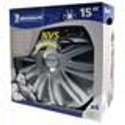 MICHELIN 4 enjoliveurs 15 Chromé NVS42