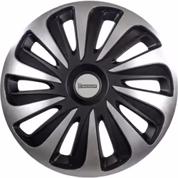 MICHELIN Lot 4 enjoliveurs 15", 38,1 cm (15"), Acrylonitrile-Butadiène-Styrène (ABS), Noir, Argent, Toutes marques, Emballage ...