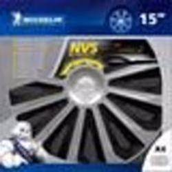 MICHELIN Boîte 4 enjoliveurs 15 NVS 04 bicolore