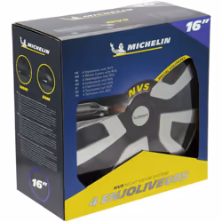 4 enjo 16 utilitaire Pour tout type de roue 16'' SPECIAL véhicules utilitaires, camping car En ABS bi-color Laque haute finit ...