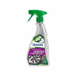 MICHELIN Nettoyant jantes 500 ml - Nettoie et dégraisse en profondeur, meme les saletés les plus incrustées - Élimine les dép ...