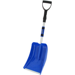 IMPEX 009494 pelle et pioche Pelle à neige Aluminium, Plastique Noir, Bleu, Argent