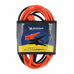 Câbles de 25mm2 de section d une longueur de 3m. Câbles conçus pour le démarrage des moteurs a essence de cylindrée maximale  ...