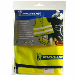 gilet de securite Bandes réfléchissantes haute visibilité 3M - Housse de rangement - Taille unique.