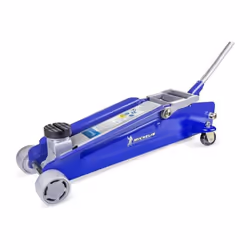 Cric hydraulique maxi levage. Capacité de levage : 2250 kg Hauteur de levage : 150mm a 530mm. Châssis extra long. Idéal pour ...