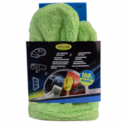 Carlinea 3221320110928, Voiture, Gant de toilette, Vert, Microfibre, Lavage à la main