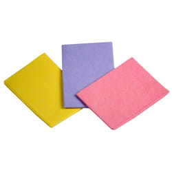 Carlinea 3221320112328 Chiffon de nettoyage Rose, Violet, Jaune 3 pièce(s)