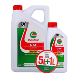 Castrol - Huile Moteur gtx - 5W-30 RN17 - 5L+1L - 057086