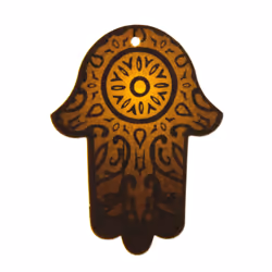 Carlinea Air Orient Vanille, Papier, Voiture, Noir, Marron, Vanille, 78 mm, 3 mm
