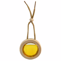 Carlinea Desodorisant Air Wood, Liquide, Voiture, Jaune, Vanille, 42 jour(s), 79 mm