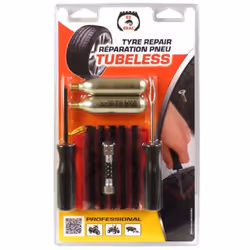 EZ-SEAL Kit de réparation tubeless EZ-SEAL kit de réparation tubeless Général : Marque : AUCUNE Type de produit : Accessoires ...