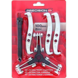 Extracteur 3 griffes 100 mm pour roulement - PRECISION STEEL - Pignon - Volant moteur