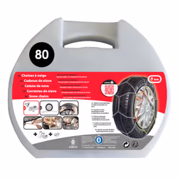 Carrefour 3221324503139 Chaîne à neige pour auto Chaîne pour pneus Diamond