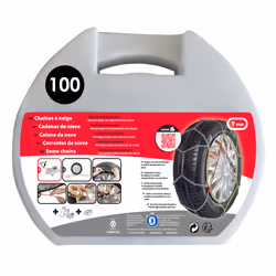 Carrefour 3221324503153 Chaîne à neige pour auto Chaîne pour pneus Diamond - Vue supplémentaire 2