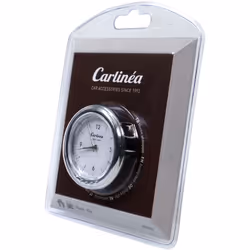montre analog.Classic Montre analogique, design classique et chic fond de cadran Blanc Aiguilles biseautées chromées encadrem ...