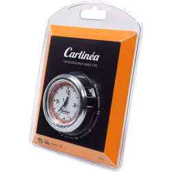 montre analog. Sport Montre analogique, design classique Cadran de montre orange Fixation : Adhésif ou pince pour grille d'aé ...