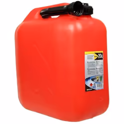 Jerrican 20L homologué + bec verseur Spécial Hydrocarbure -Homologué Carburant 20L - Vendu a l'unité Bec verseur inclus Génér ...
