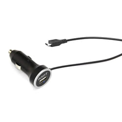 Auto-T 540322 chargeur d'appareils mobiles Téléphone portable, Smartphone Noir Allume-cigare