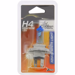 XLTECH 1 ampoule H4 Xenon White Light Meilleure visibilité grâce à une lumière bleutée proche de la lumière du jour Lampe H4  ...