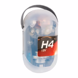 Composition : - 1 ampoule H4 standard - 1 poirette monofilament P21W - 1 poirette bifilaments P21/5W - 1 poirette monofilamen ...