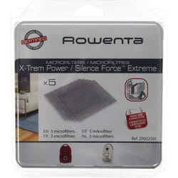 Rowenta - Lot de 5 micro-filtres pour Aspirateur ZR002501