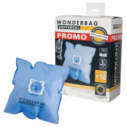 Description générale Ce sac aspirateur universel Wonderbag est conçu pour s'adapter à la plupart des aspirateurs traîneaux. C ...