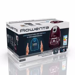 Rowenta Compact Power RO396 3 L Aspirateur réservoir cylindrique Sec 750 W Sac à poussière - Vue supplémentaire 12