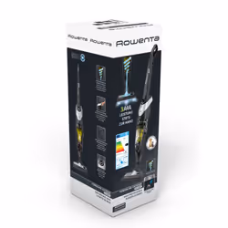 Rowenta Powerline Extreme Cyclonic RH8155 WA Secteur Sec Cyclonique Sans sac 0,9 L 750 W Noir, Argent, Jaune - Vue supplémentaire 13