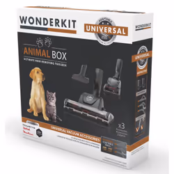 Rowenta Kit de brosses anti-poils animaux ZR001120, Universel, Ensemble de produits de soins pour animaux, Noir, Rowenta, RO4 ...