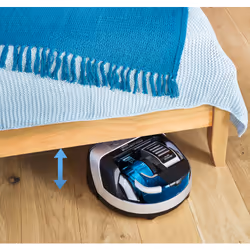 Rowenta Smart Force Cyclonic Connect RR8021 WH robot aspirateur 0,3 L Sans sac Noir, Bleu, Argent - Vue supplémentaire 13