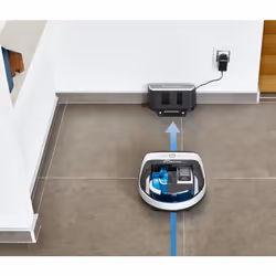 Rowenta Smart Force Cyclonic Connect RR8021 WH robot aspirateur 0,3 L Sans sac Noir, Bleu, Argent - Vue supplémentaire 9