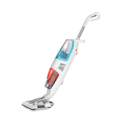 Rowenta Clean & Steam Multi RY8544WH aspirateur balai et balai électrique Secteur Sec&humide Sans sac 0,5 L 1700 W Blanc, Bleu