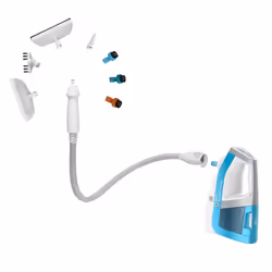 Rowenta Clean & Steam Multi RY8544WH aspirateur balai et balai électrique Secteur Sec&humide Sans sac 0,5 L 1700 W Blanc, Bleu - Vue supplémentaire 14