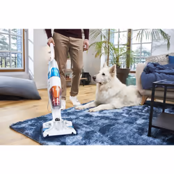 Rowenta Clean & Steam Multi RY8544WH aspirateur balai et balai électrique Secteur Sec&humide Sans sac 0,5 L 1700 W Blanc, Bleu - Vue supplémentaire 3