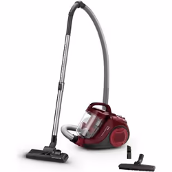 Rowenta Swift Power RO2933, 750 W, Aspirateur réservoir cylindrique, Sans sac, Cyclonique, 77 dB, Noir, Bourgogne