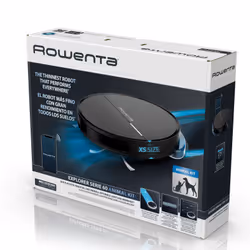 Rowenta Explorer RR7455 robot aspirateur 0,4 L Sans sac Noir