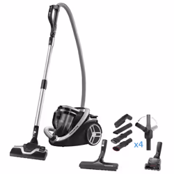 Rowenta Silence Force RO7689, 550 W, Aspirateur réservoir cylindrique, Sec, Sans sac, 2,5 L, EPA, mousse