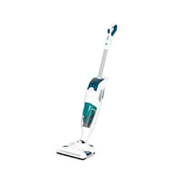 Rowenta CLEAN & STEAM REVOLUTION RY7777WH aspirateur balai et balai électrique Secteur Sec&humide Sans sac 0,3 L 1500 W Blanc, Bleu